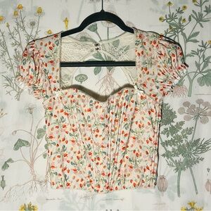 Victoria’s Secret strawberry corset top size small